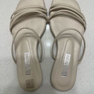 White Women’s Sandals With Straps